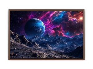 Space Mountain Canvas Print