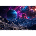 Space Mountain Canvas Print