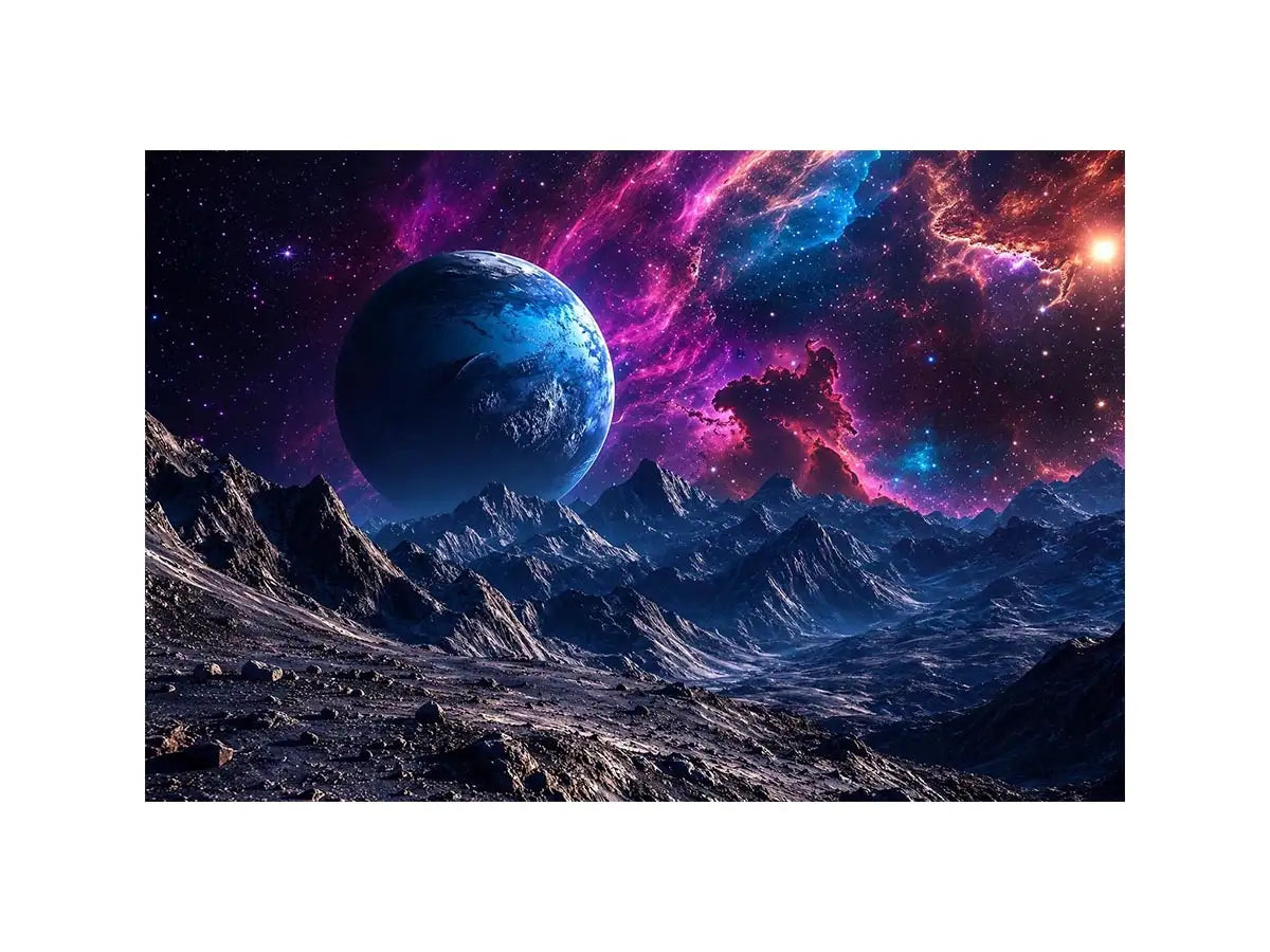 Space Mountain Canvas Print