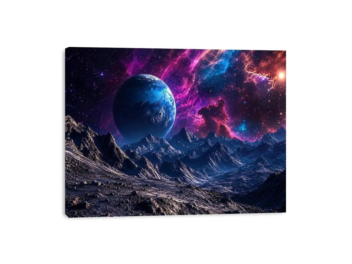 Space Mountain Canvas Print