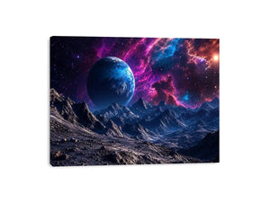 Space Mountain Canvas Print