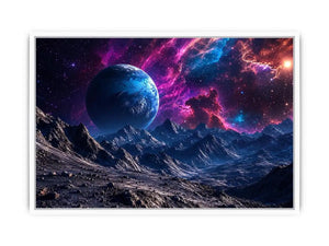 Space Mountain Canvas Print