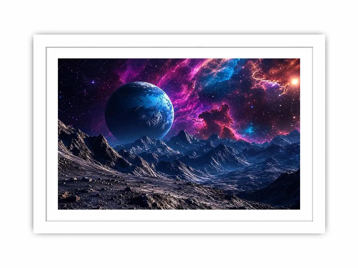 Space Mountain Canvas Print