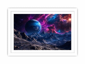 Space Mountain Canvas Print
