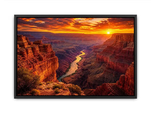 mountain River Canvas Print