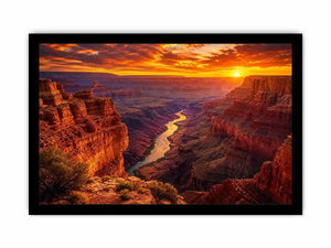 mountain River Canvas Print