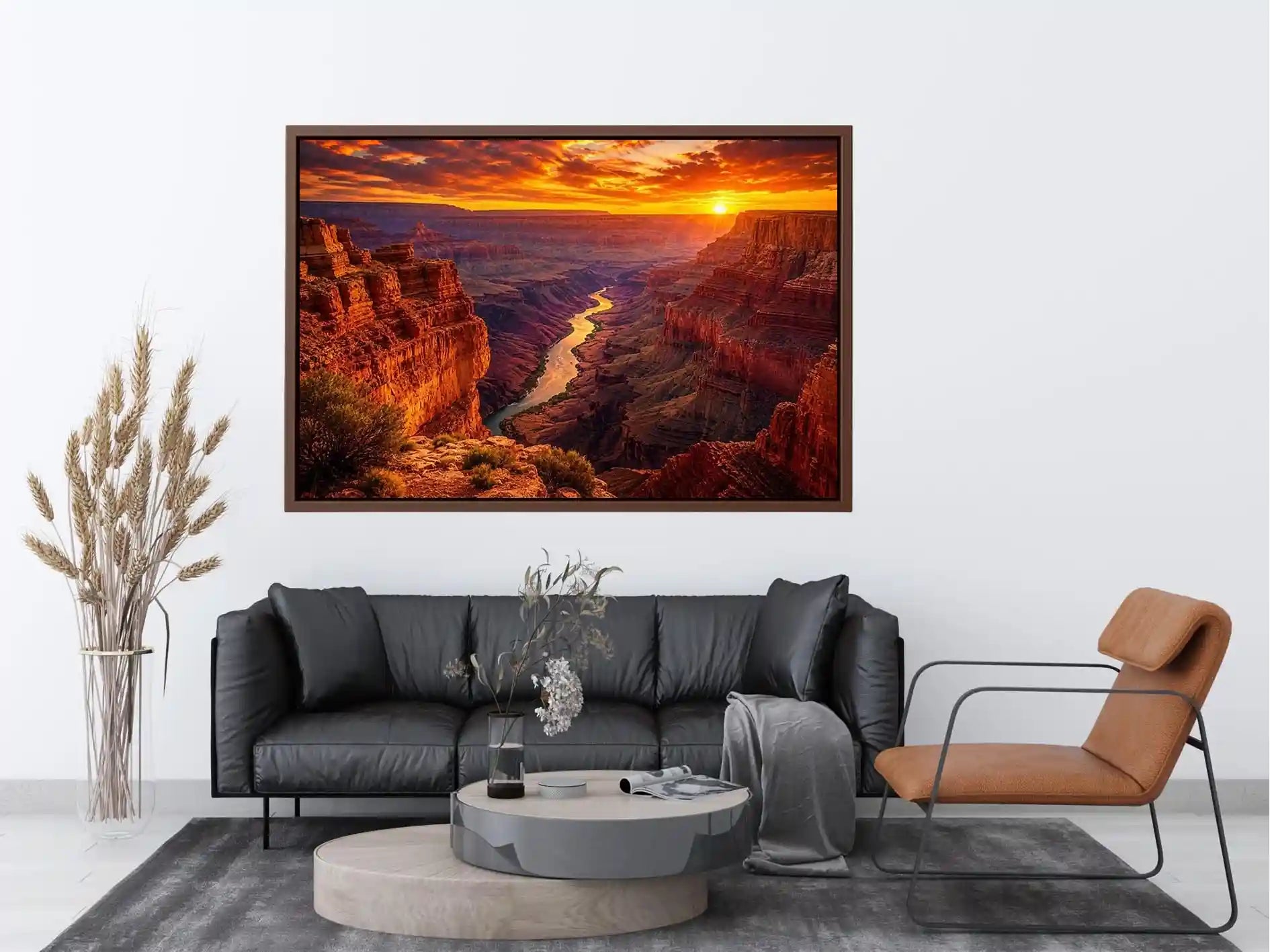 mountain River Canvas Print