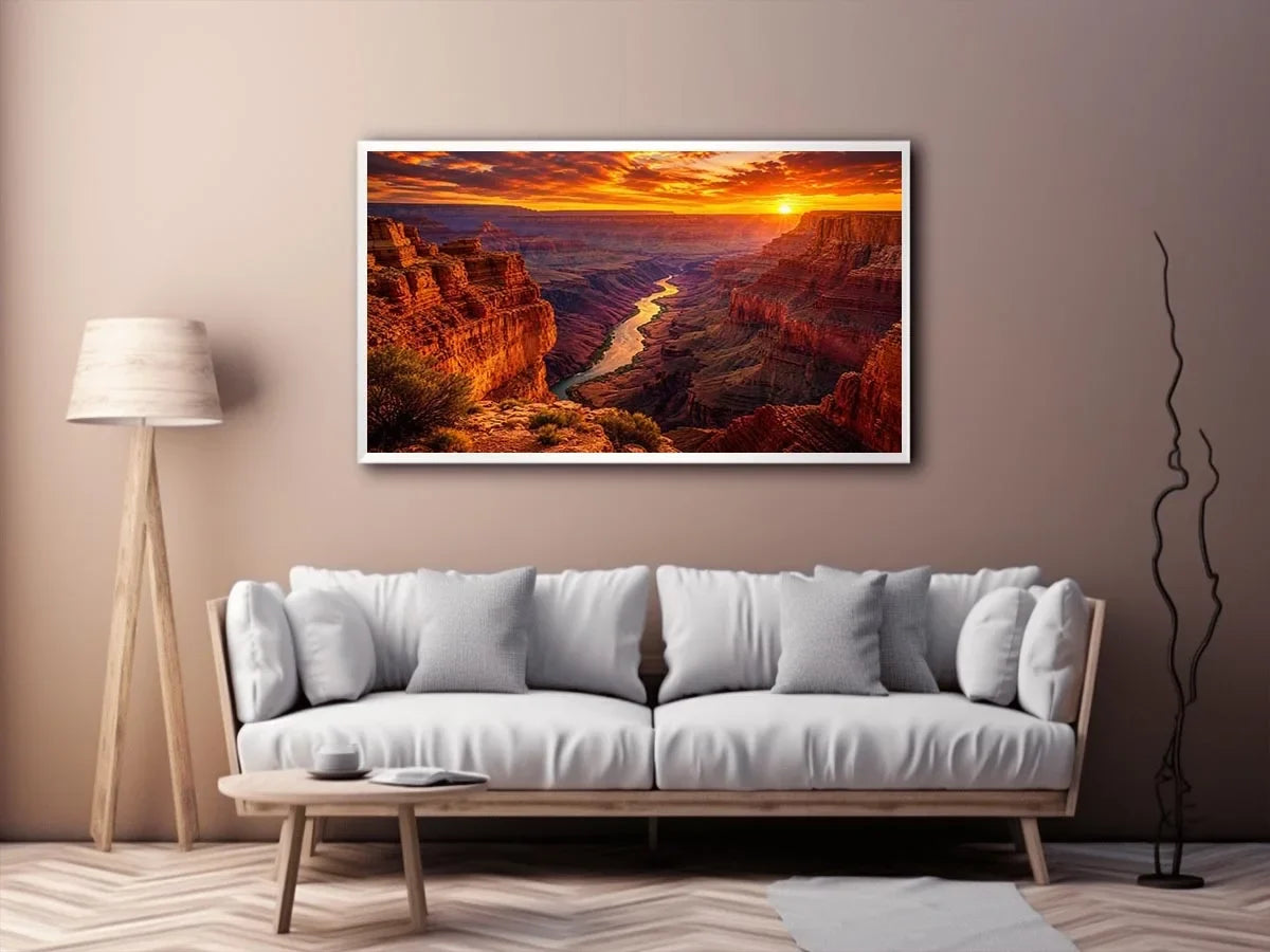 mountain River Canvas Print
