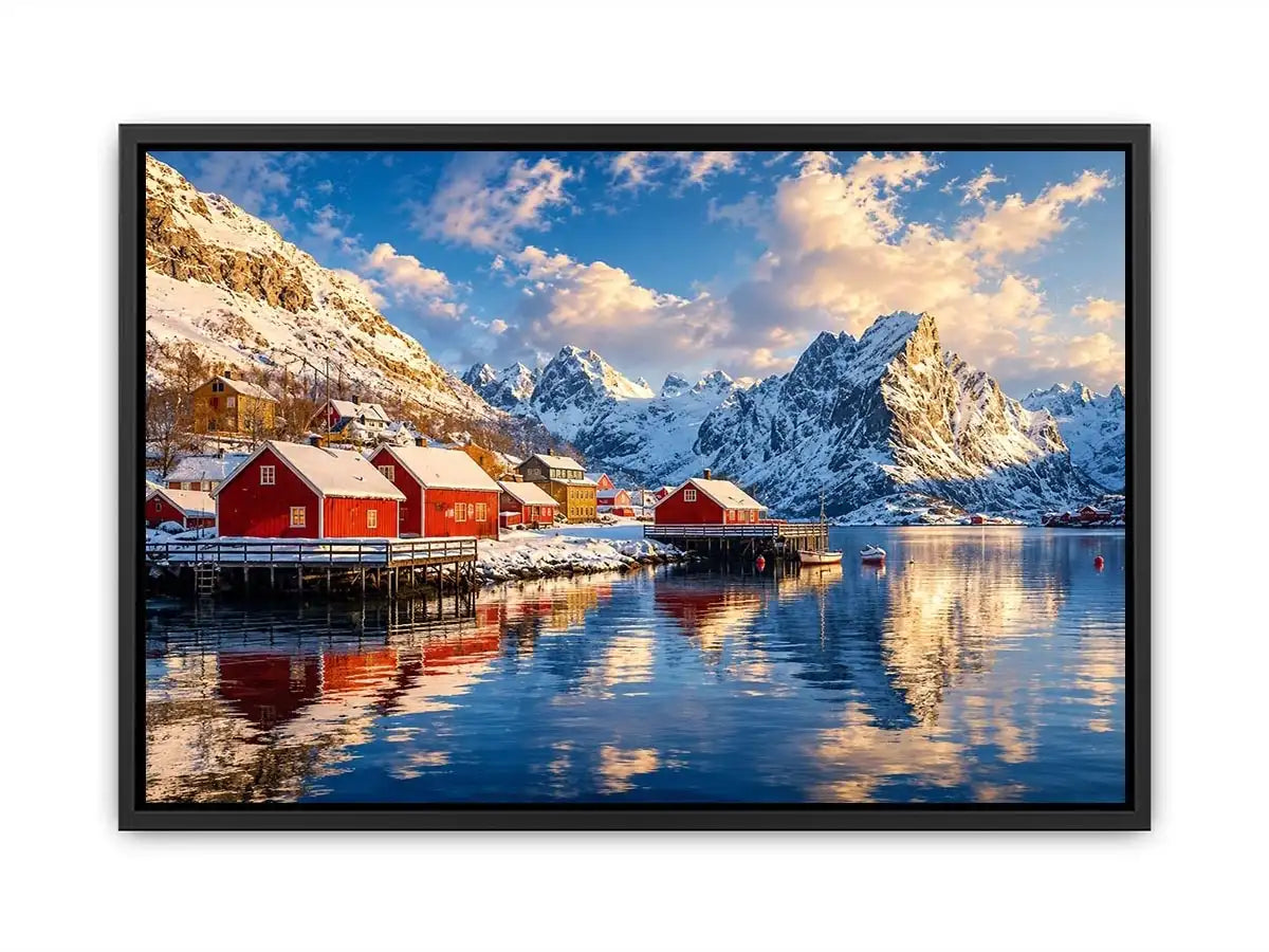 Noway Landscape Canvas Print