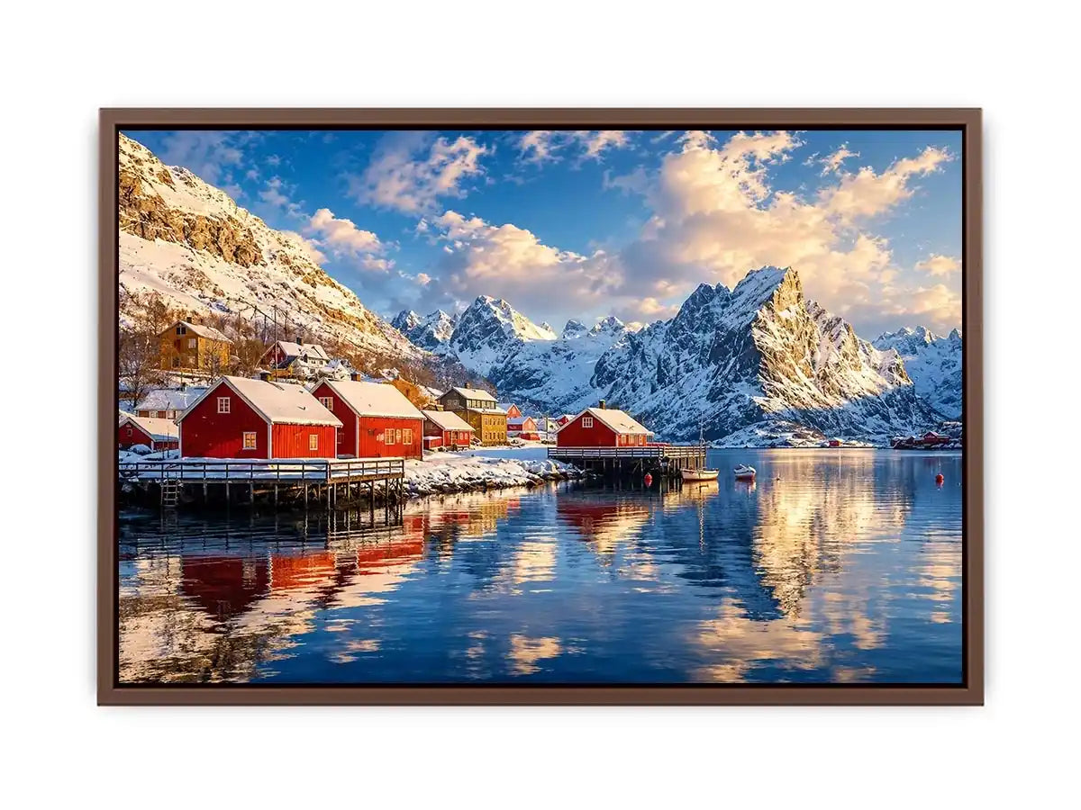 Noway Landscape Canvas Print