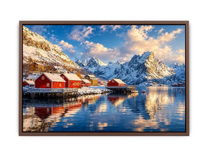Noway Landscape Canvas Print