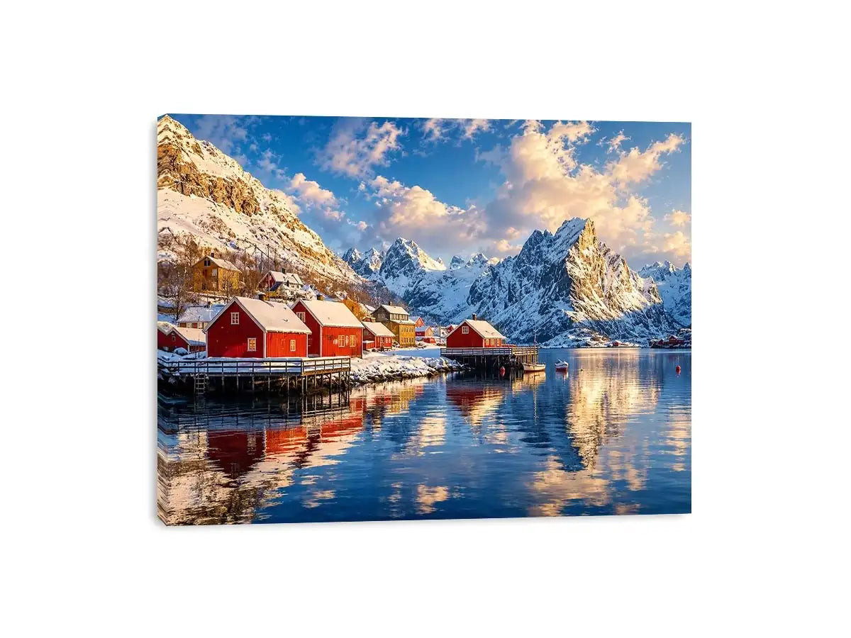 Noway Landscape Canvas Print