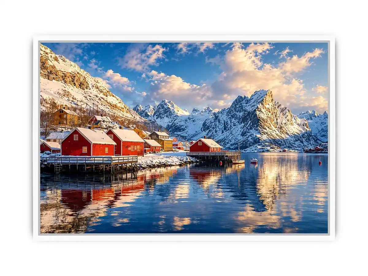 Noway Landscape Canvas Print
