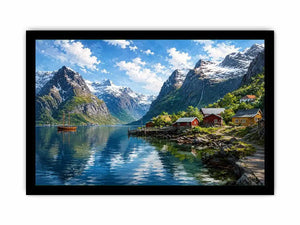 Noway Landscape Canvas Print