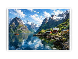 Noway Landscape Canvas Print