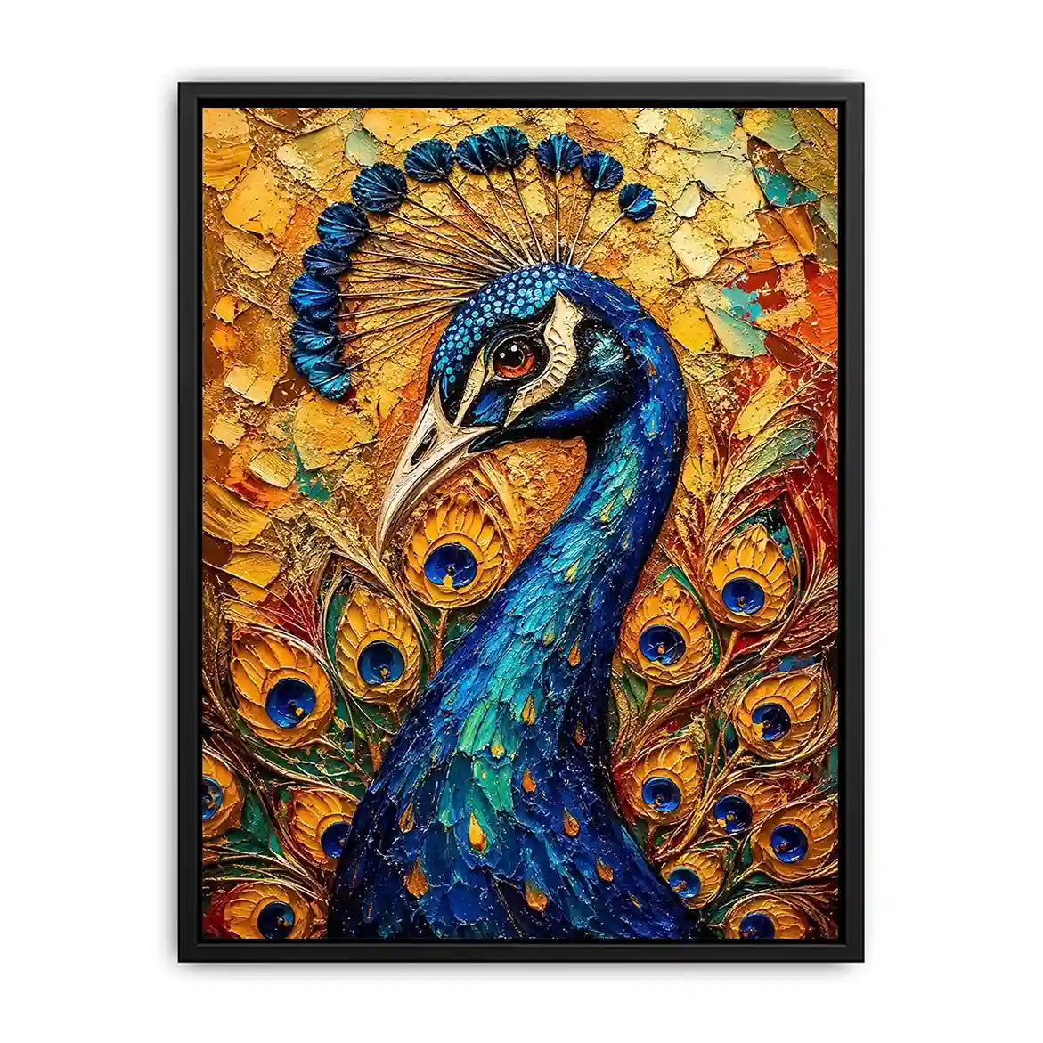 Peacock Canvas Print