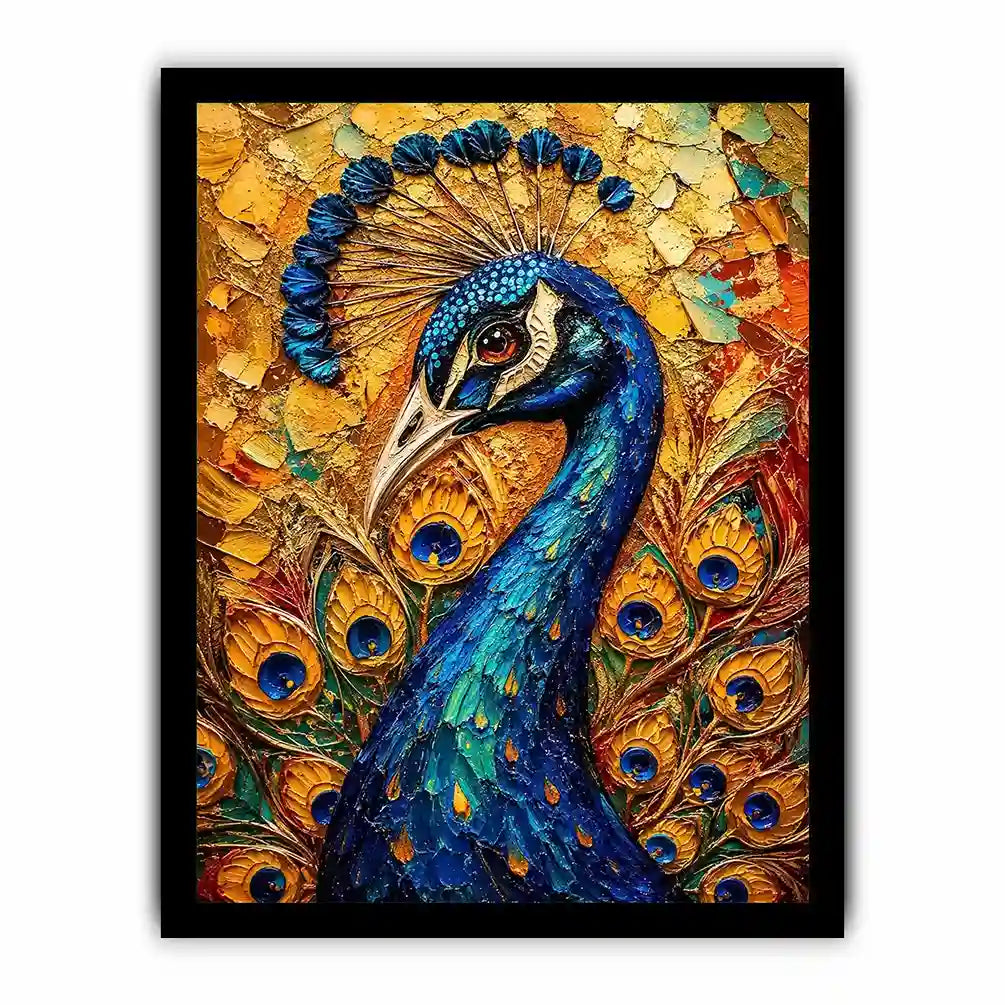 Peacock Canvas Print