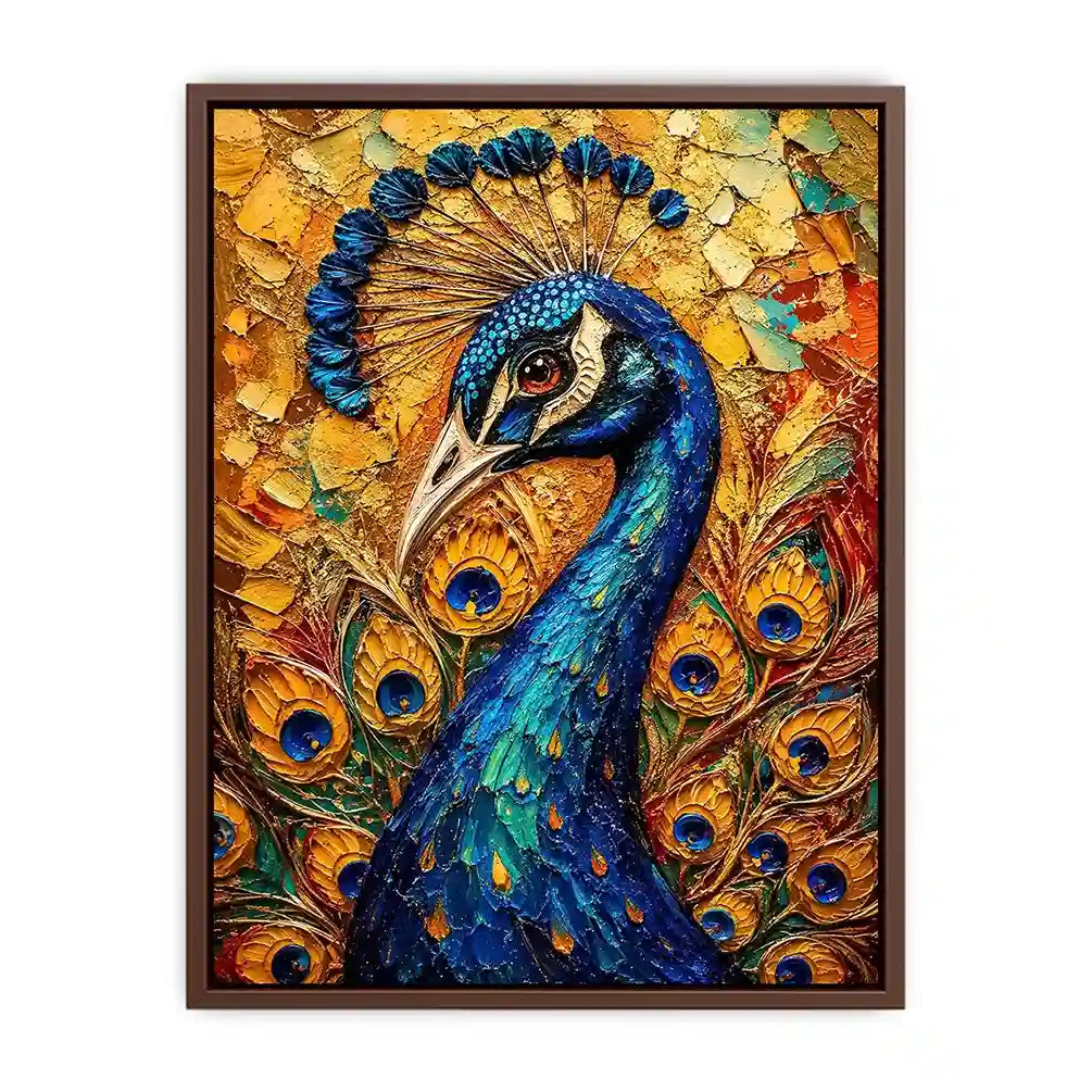 Peacock Canvas Print