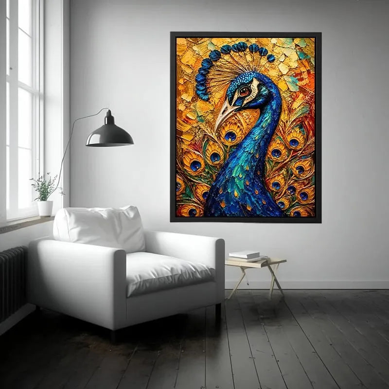 Peacock Canvas Print