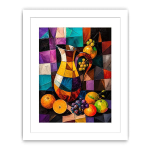 Picher With Fruit Canvas Print
