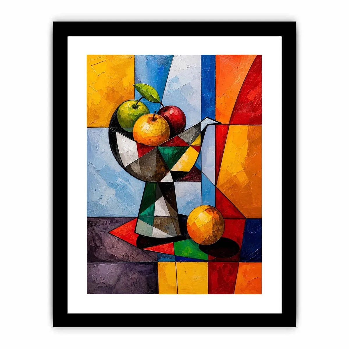 Picher And Fruit Canvas Print