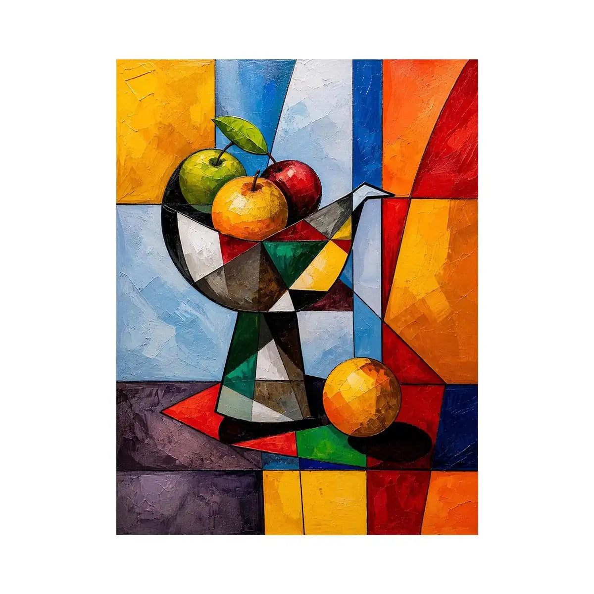 Picher And Fruit Canvas Print
