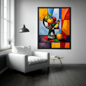 Picher And Fruit Canvas Print