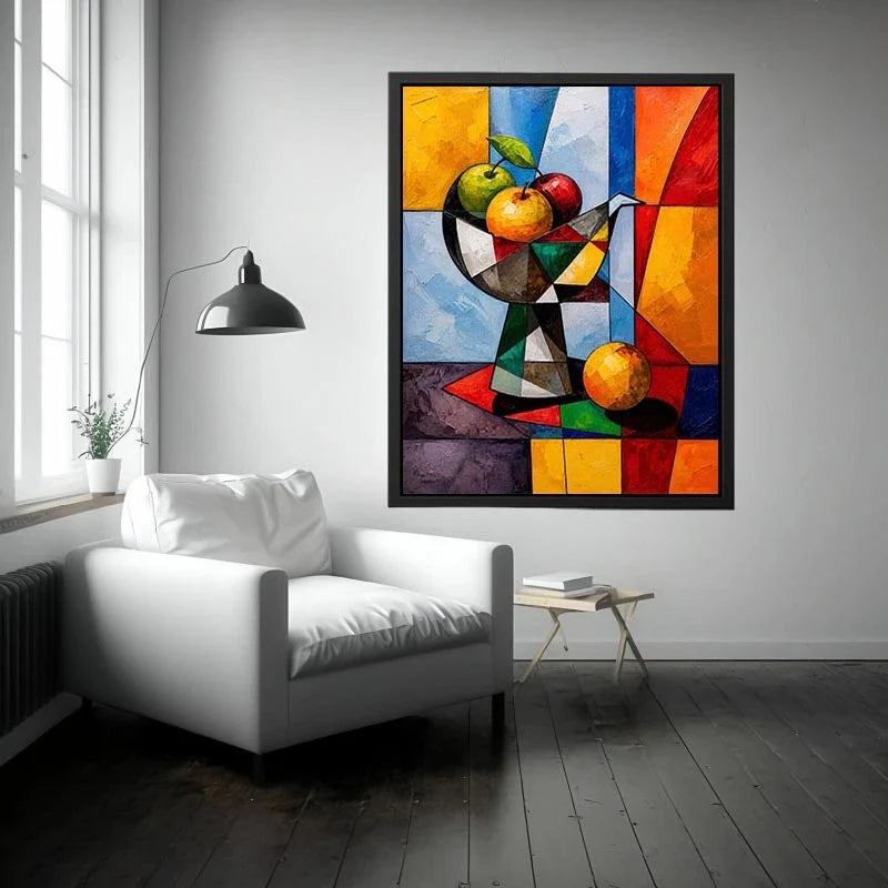 Picher And Fruit Canvas Print