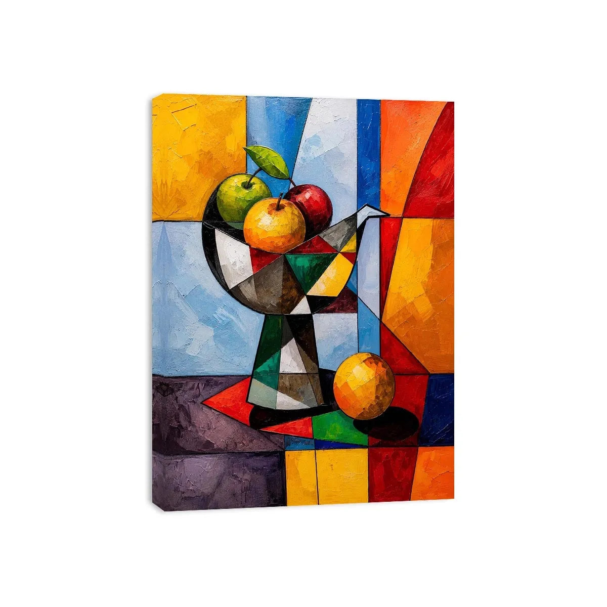 Picher And Fruit Canvas Print