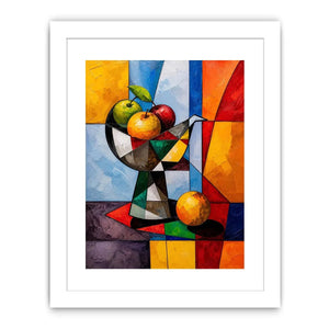 Picher And Fruit Canvas Print