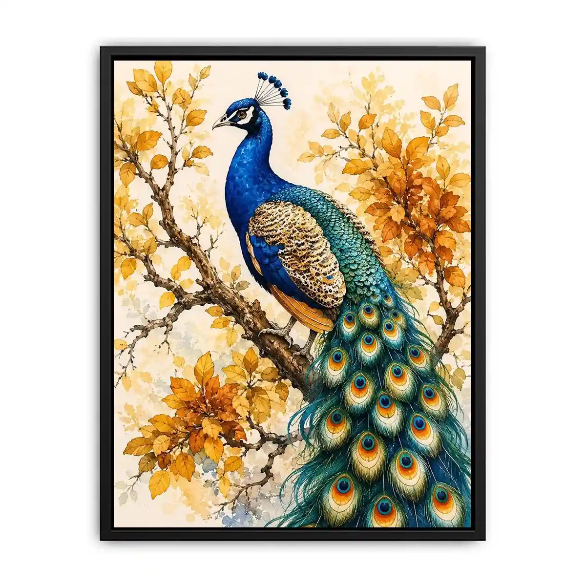 Peacock Canvas Print