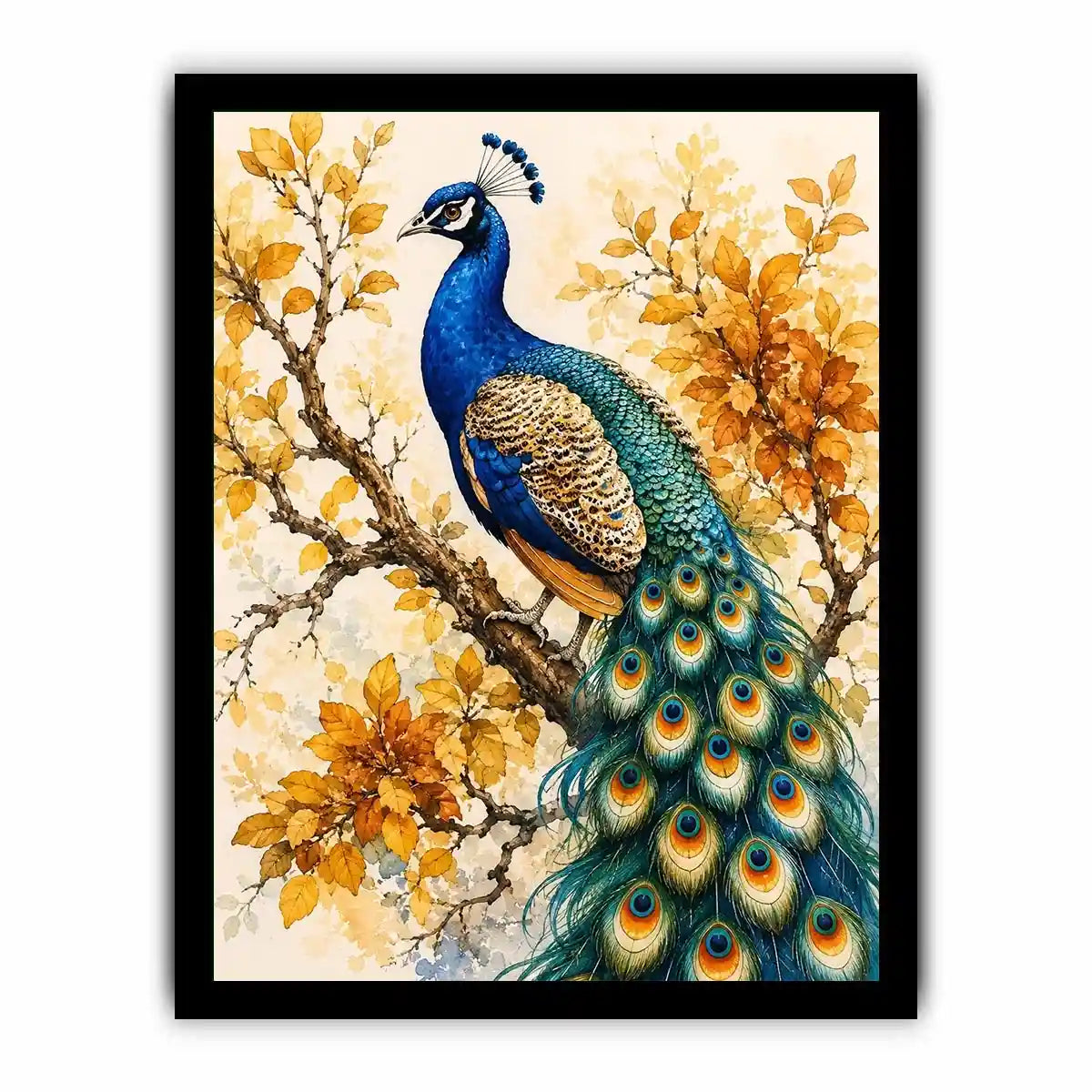 Peacock Canvas Print