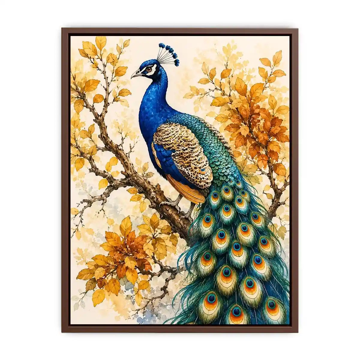 Peacock Canvas Print
