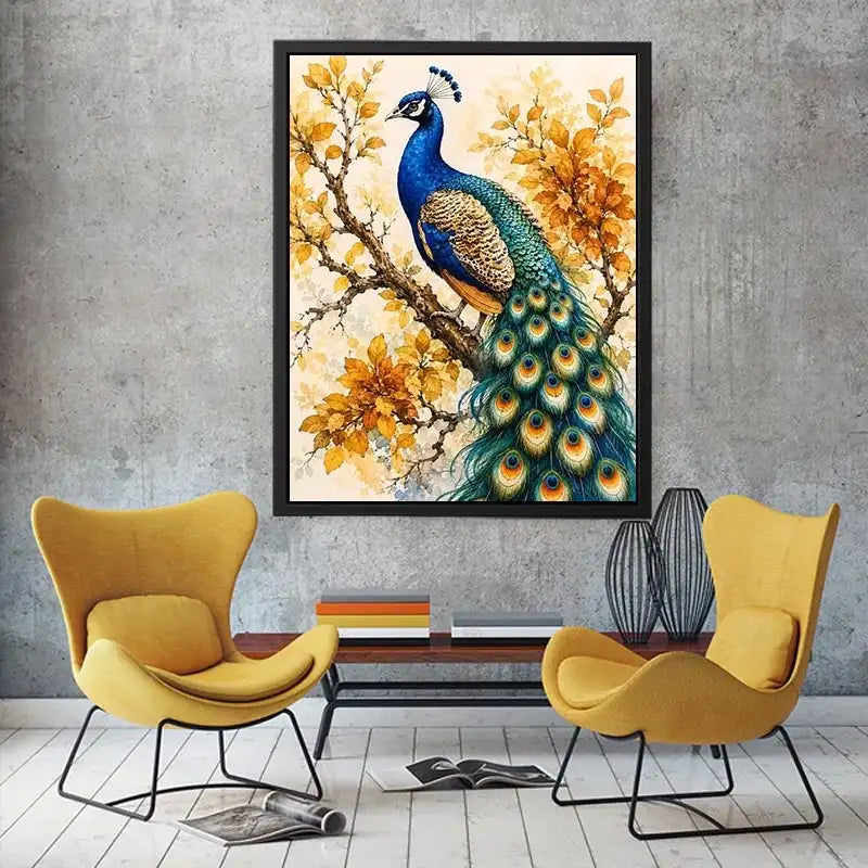 Peacock Canvas Print