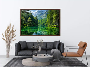Forest Lake Canvas Print