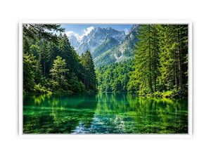 Forest Lake Canvas Print