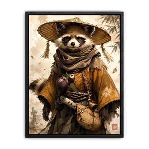 Tanuki Canvas Print