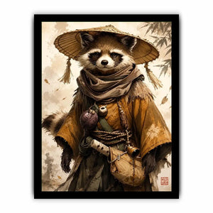 Tanuki Canvas Print