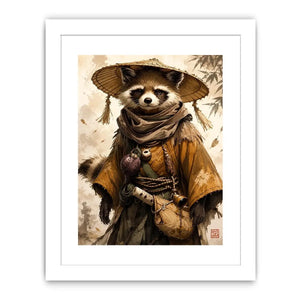 Tanuki Canvas Print