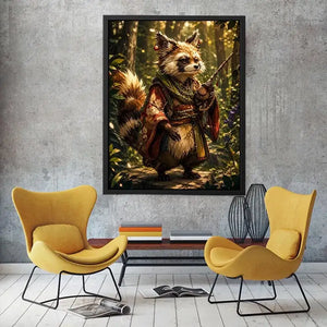 Tanuki Canvas Print