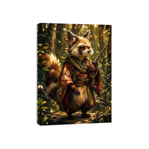 Tanuki Canvas Print