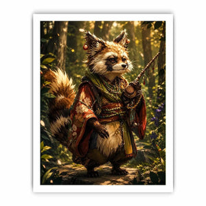 Tanuki Canvas Print