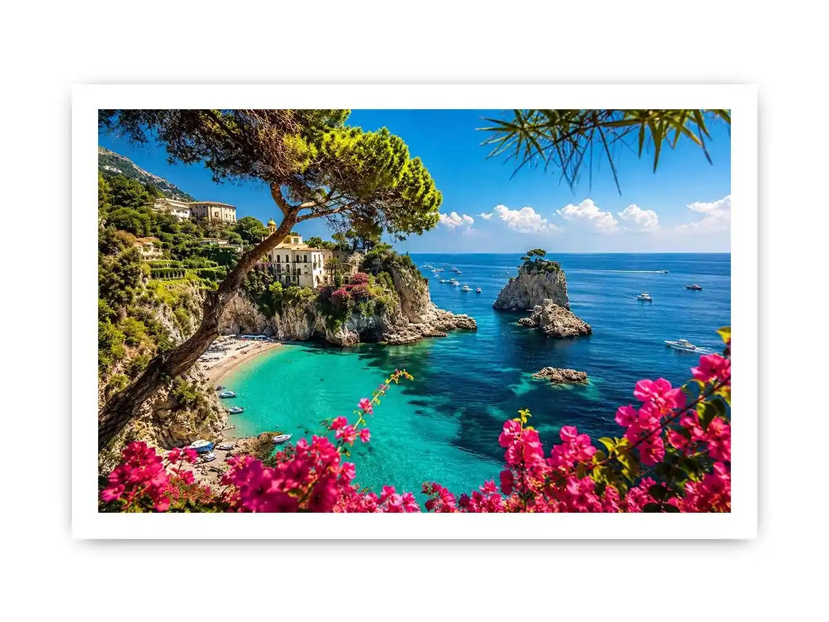 Amalfi Coast Canvas Print