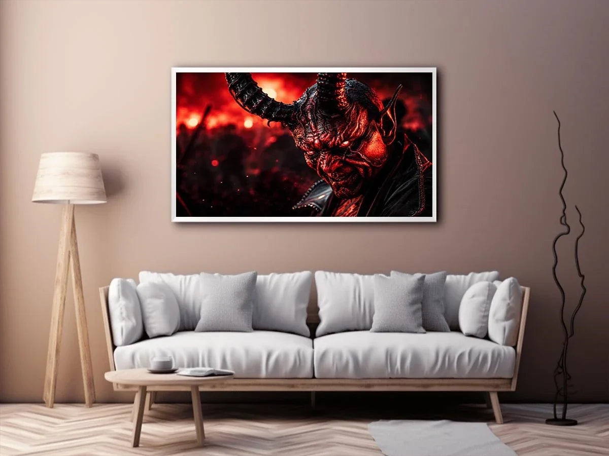 Devil Canvas Print