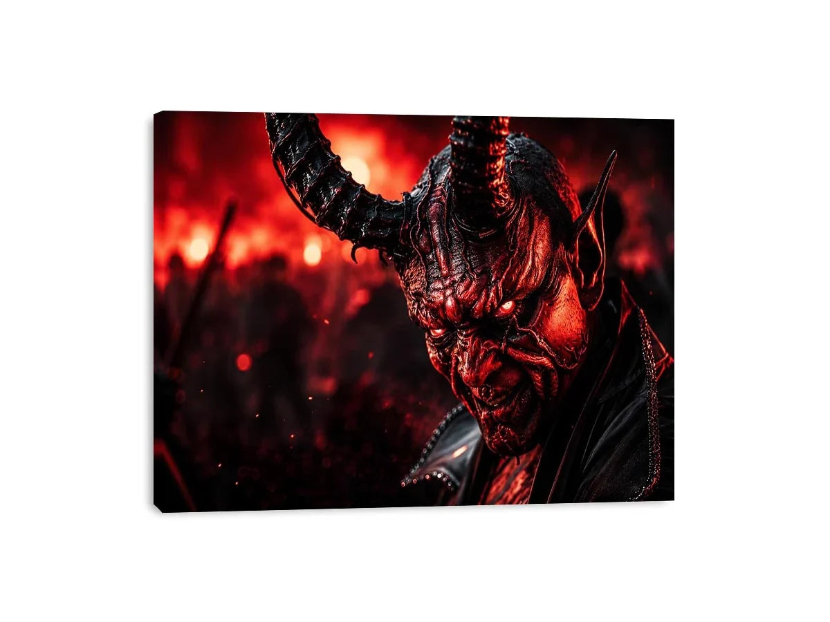 Devil Canvas Print