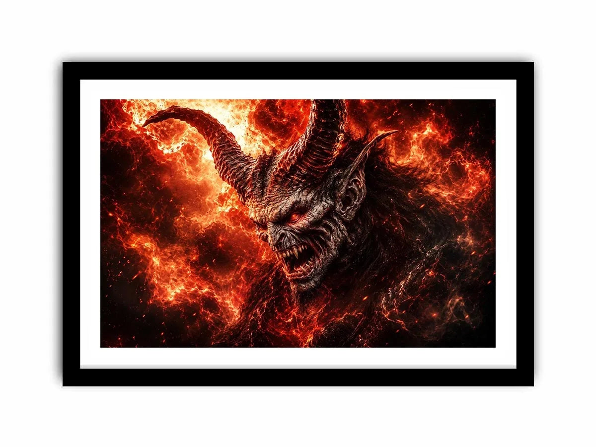 Devil Canvas Print