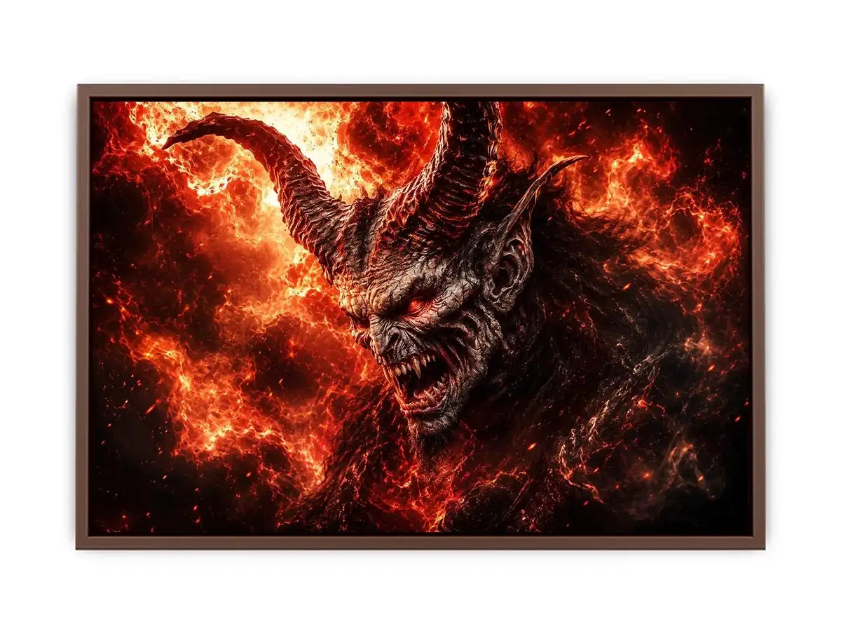 Devil Canvas Print