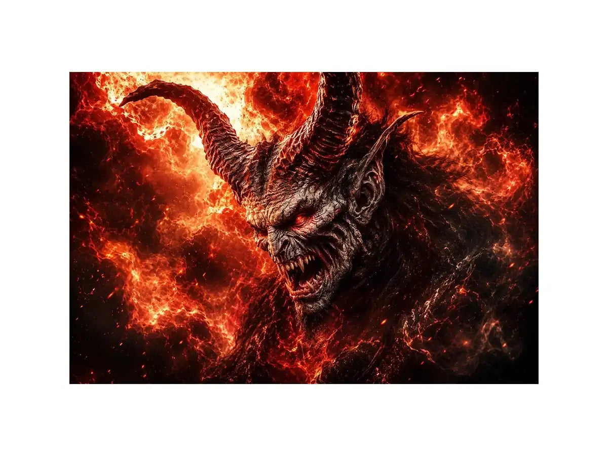 Devil Canvas Print