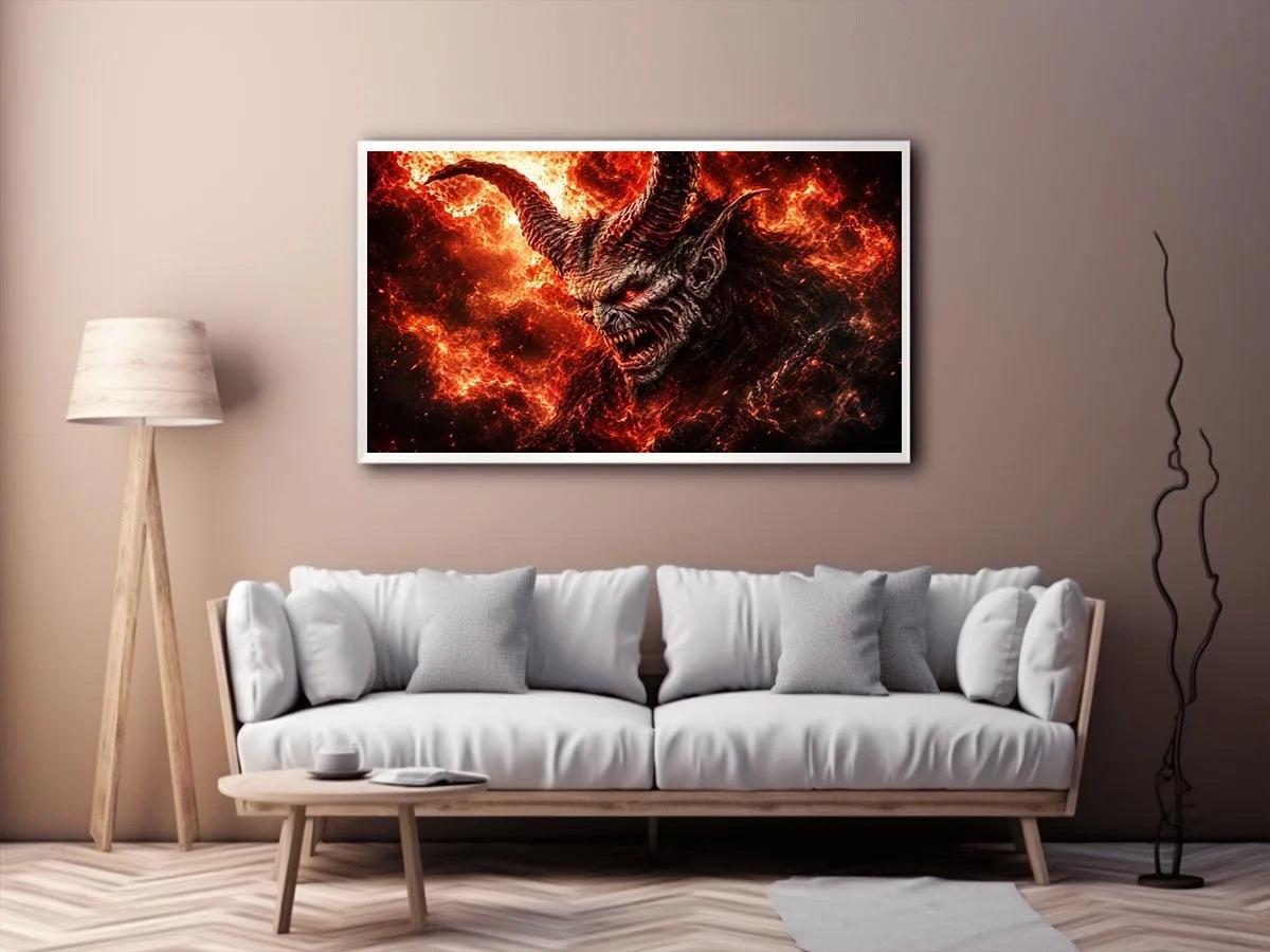 Devil Canvas Print