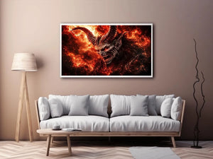 Devil Canvas Print